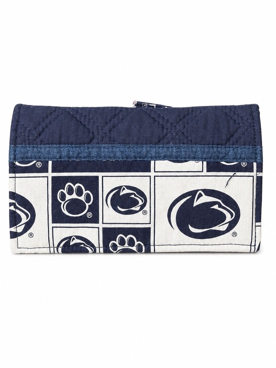 Jai Originals Handbags - Penn State Quilted Wallet/Purse – Jai Originals – Blue & White – NCAA Fan Gear
